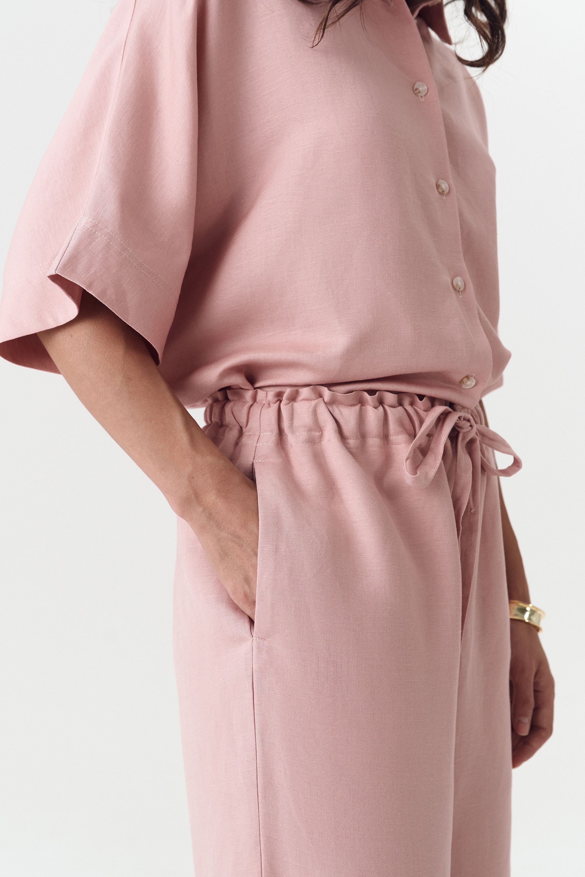 Брюки изо льна 2