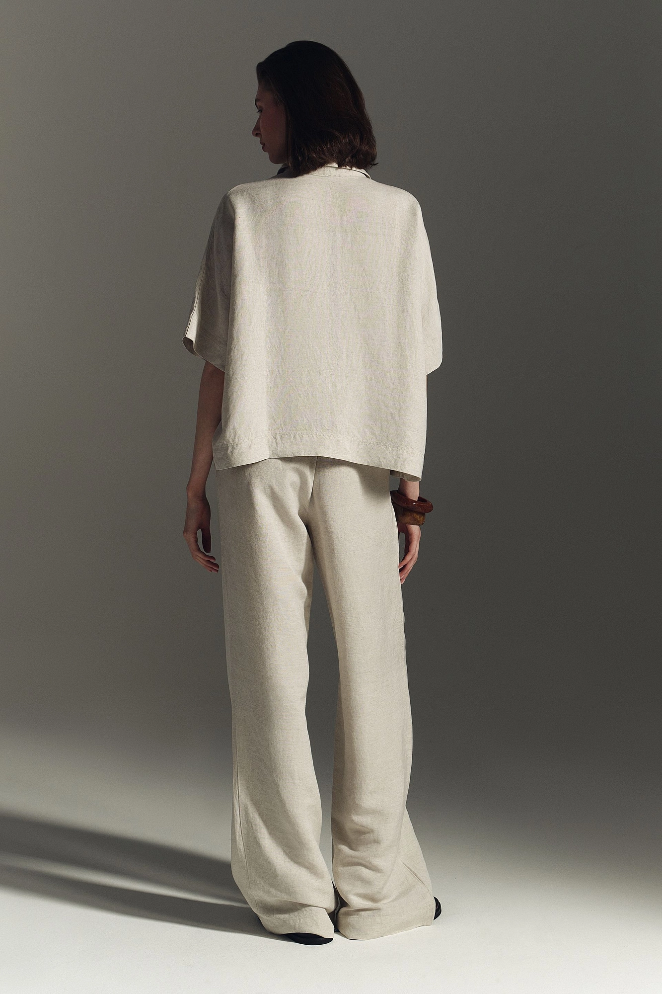 Рубашка изо льна 5