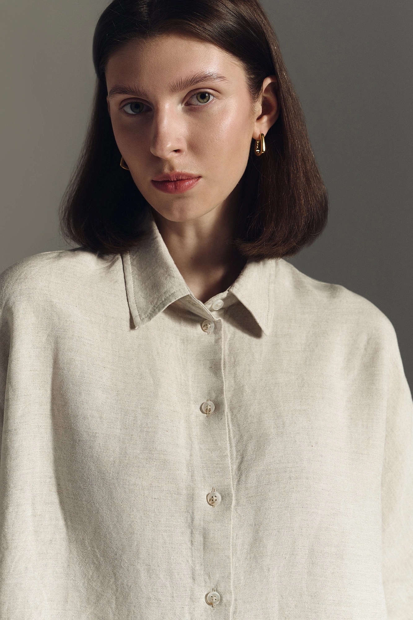 Рубашка изо льна 1