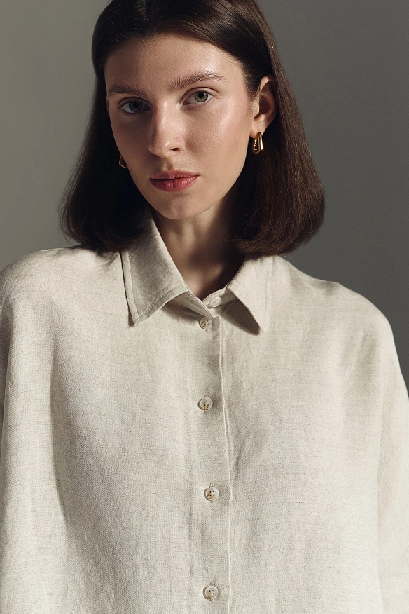 Рубашка изо льна