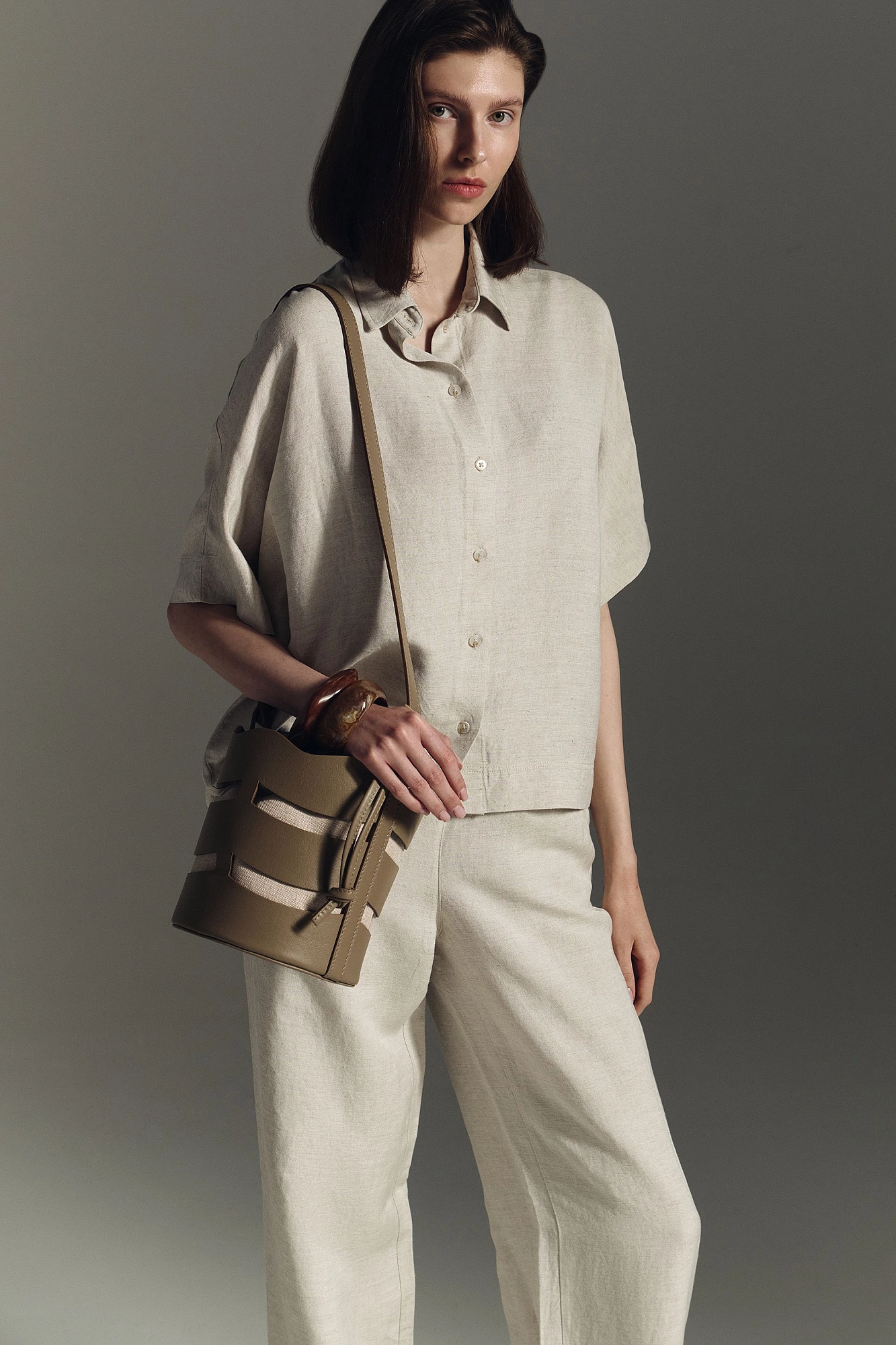 Рубашка изо льна 4