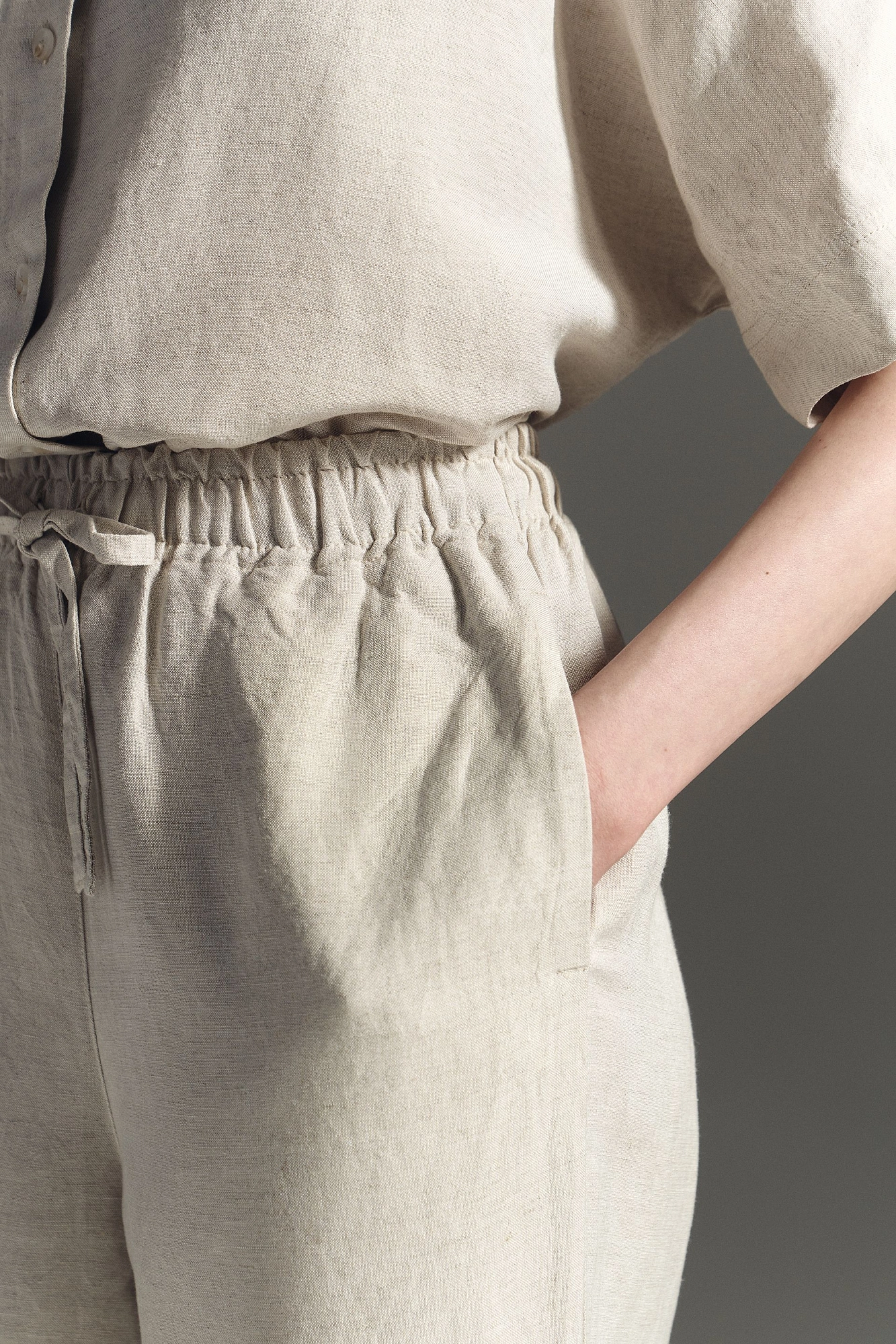 Брюки изо льна 2