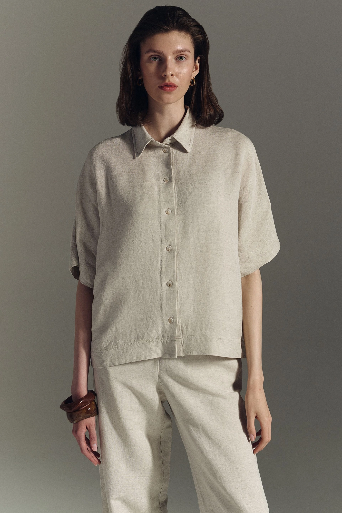 Рубашка изо льна 2