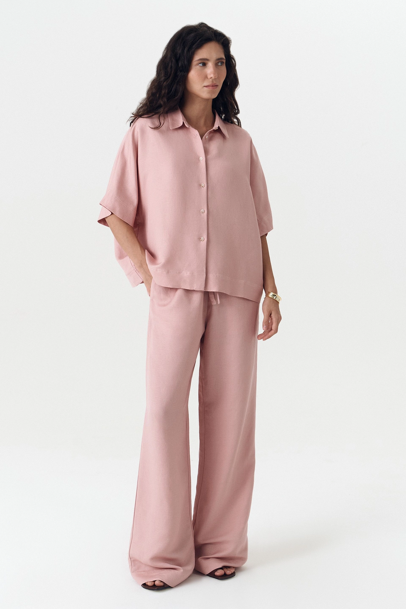 Рубашка изо льна 4