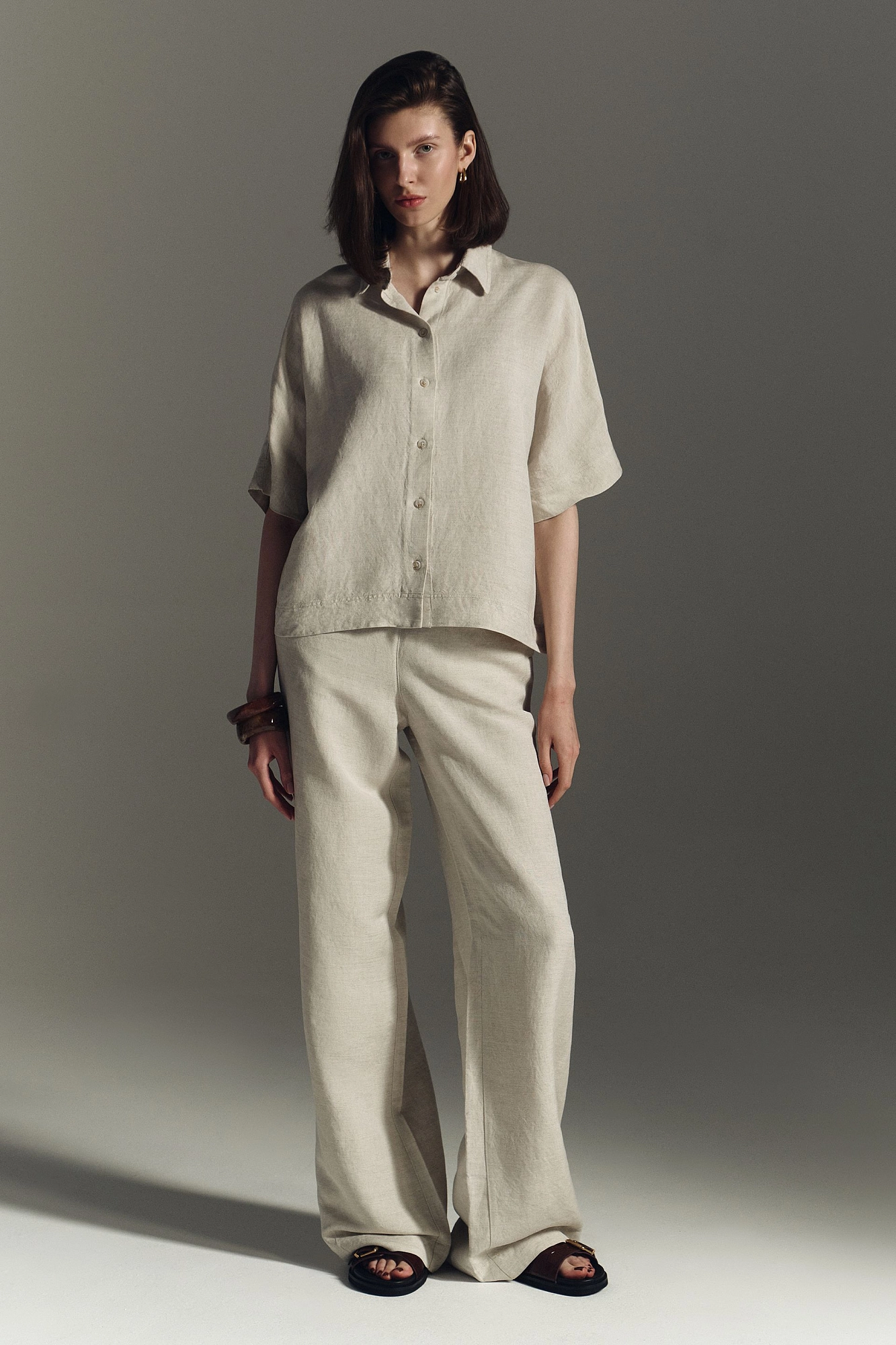 Рубашка изо льна 3