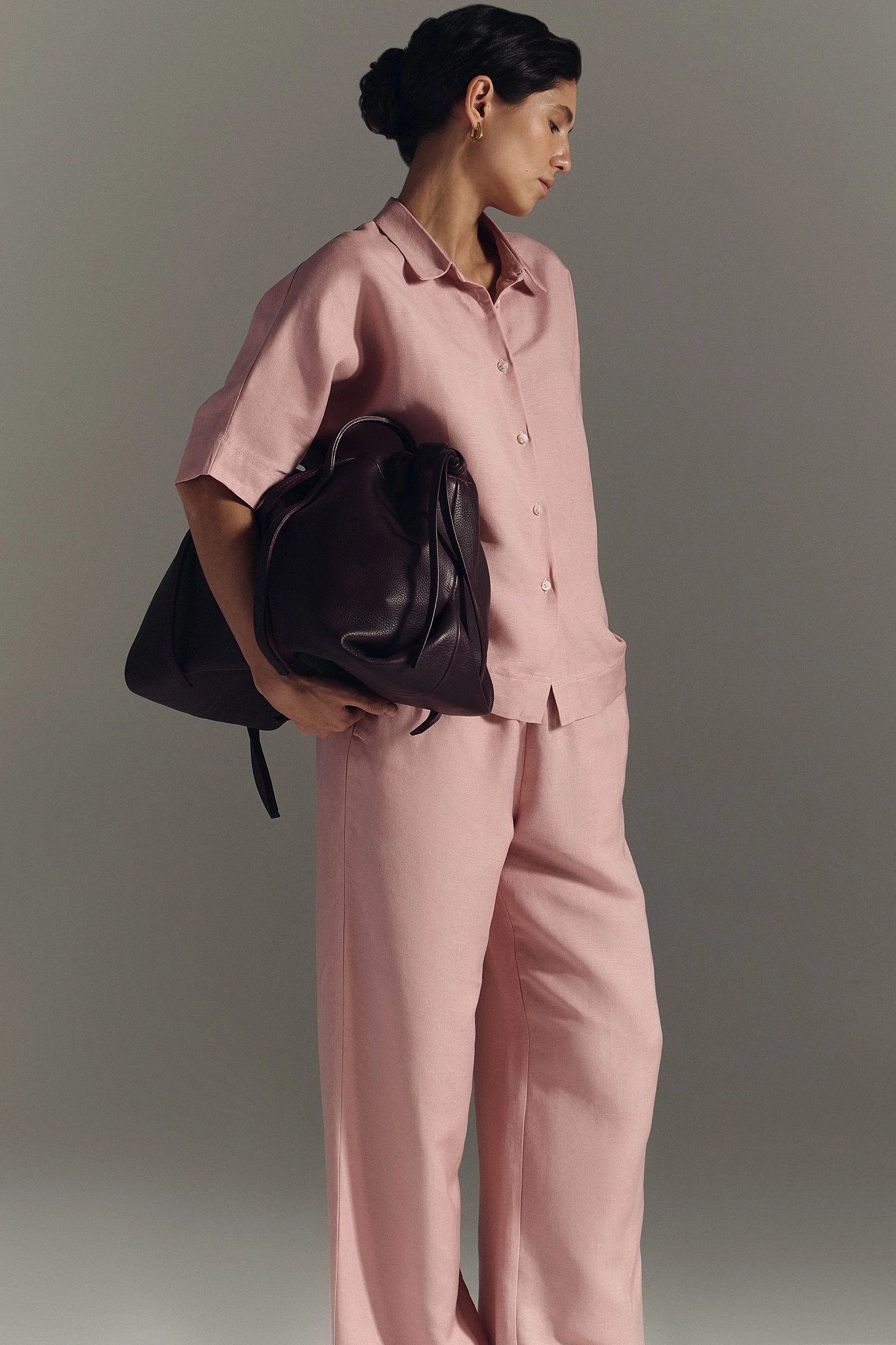 Рубашка изо льна 6